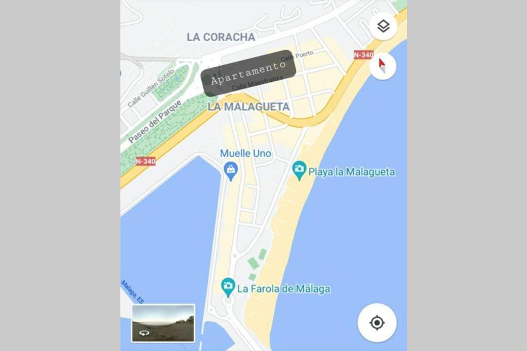 מאלגה Nuevo Apartamento Lujo Playa Malagueta-Centro מראה חיצוני תמונה