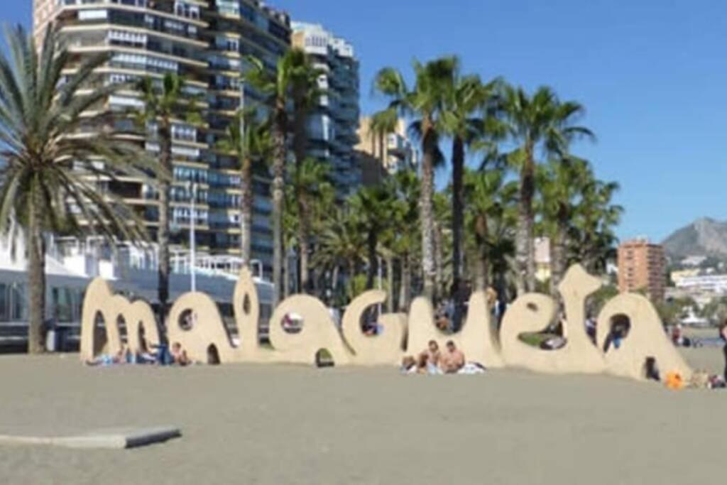 מאלגה Nuevo Apartamento Lujo Playa Malagueta-Centro מראה חיצוני תמונה