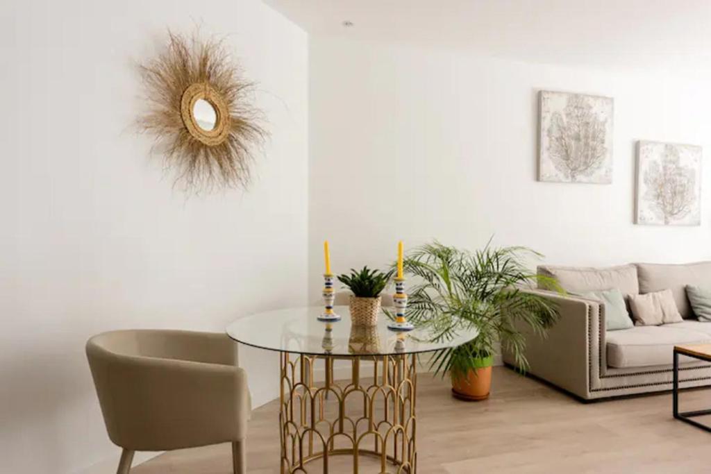 מאלגה Nuevo Apartamento Lujo Playa Malagueta-Centro מראה חיצוני תמונה